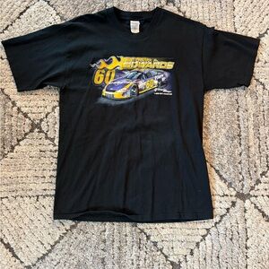 Black T-Shirt with Racing Car Carl Edwards NSCAR